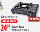 Outbound Butane Stove with Case