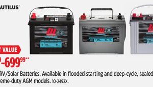 Marine/RV/Solar Batteries