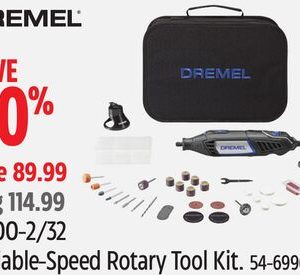 Dremel 4000-2/32 Variable-Speed Rotary Tool Kit