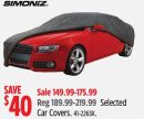 Simoniz Selected Car Covers