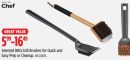 Master Chef Selected BBQ Grill Brushes for Quick and Easy Prep or Cleanup