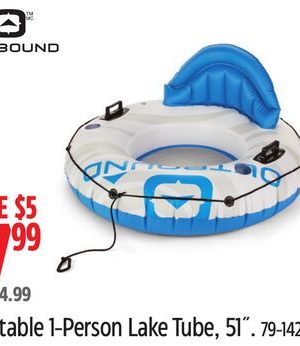 Outbound Inflatable 1-Person Lake Tube