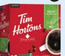 Keurig Selected Tim Hortons Coffee or Tea K-Cup® Pods