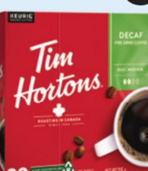 Keurig Selected Tim Hortons Coffee or Tea K-Cup® Pods
