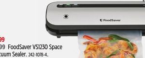 FoodSaver VS1230 Space Saver Vacuum Sealer