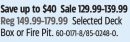 Keter Selected Deck Box or Fire Pit