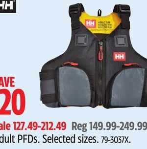 Helly Hansen Adult PFDs