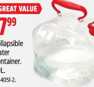 Reliance Collapsible Water Container