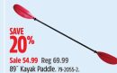 Outbound 89˝ Kayak Paddle