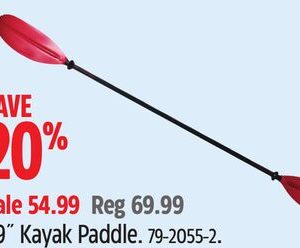 Outbound 89˝ Kayak Paddle