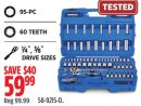 Mastercraft DRIVE SIZES