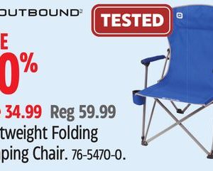 Outbound Lightweight Folding Camping Chair