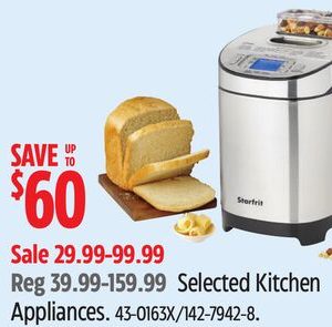 Starfrit Selected Kitchen Appliances