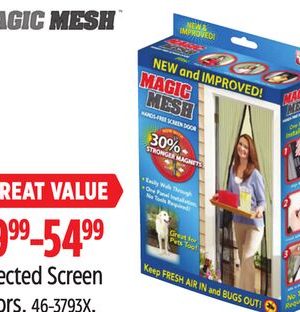 Magic Mesh Selected Screen Doors
