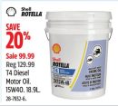 Shell Rotella® T4 Diesel Motor Oil