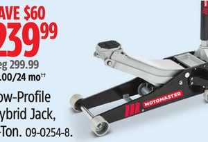 Motomaster Low-Profile Hybrid Jack