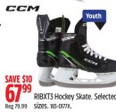 CCM RIBXT3 Hockey Skate. Selected sizes