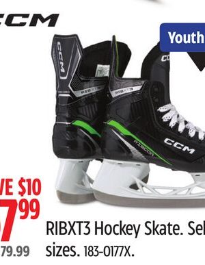 CCM RIBXT3 Hockey Skate. Selected sizes