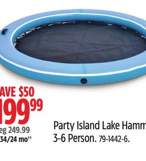 Party Island Lake Hammock, 3-6 Person