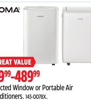 Noma Selected Window or Portable Air Conditioners
