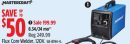 Mastercraft Flux Core Welder, 120V