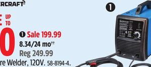Mastercraft Flux Core Welder, 120V