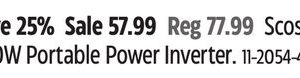 Scosche 200W Portable Power Inverter