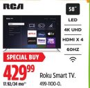 RCA Roku Smart TV