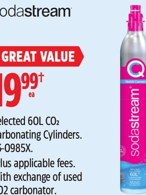 Selected 60L CO2 Carbonating Cylinders
