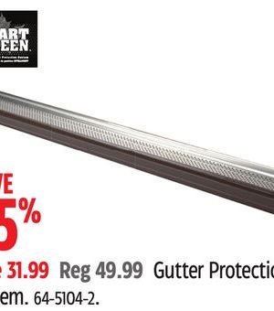 Smart-screen Gutter Protection System