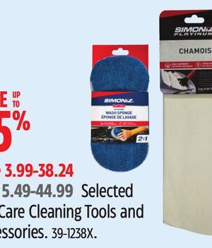 Selected Car Care Cleaning Tools and Accessories
