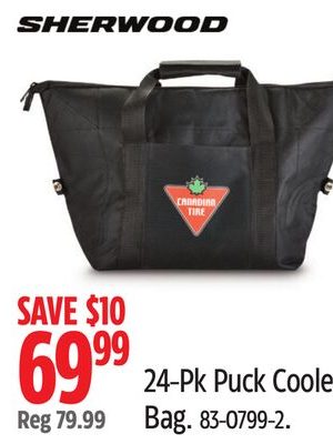 Sherwood 24-Pk Puck Cooler Bag