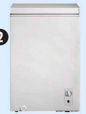Master Chef 3.5 Cu-Ft Chest Freezer. .