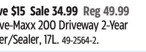 Black Jack Drive-Maxx 200 Driveway 2-Year Filler/Sealer