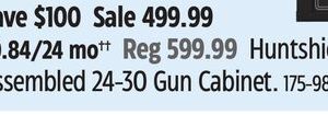 Huntshield Assembled 24-30 Gun Cabinet