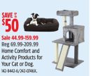 Home Comfort and Activity Products for Your Cat or Dog