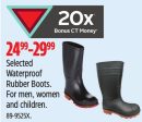 Kids Selected Waterproof Rubber Boots