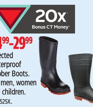 Kids Selected Waterproof Rubber Boots