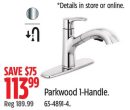 Peerless Parkwood 1-Handle