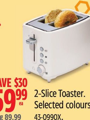 Vida by PADERNO 2-Slice Toaster