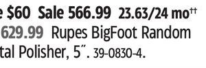Sonax Rupes BigFoot Random Orbital Polisher, 5
