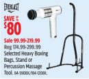 Everlast Selected Heavy Boxing Bags, Stand or Percussion Massage Tool