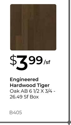 Engineered Hardwood Tiger
