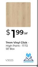 7mm Vinyl Click