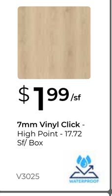 7mm Vinyl Click