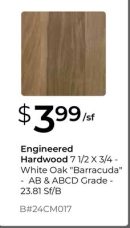 Engineered Hardwood
