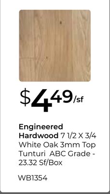 Engineered Hardwood