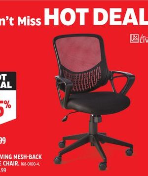FOR LIVING MESH-BACK OFFICE CHAIR