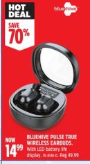 BLUEHIVE PULSE TRUE WIRELESS EARBUDS