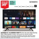 SKYWORTH 55˝ 4K ANDROID SMART TV